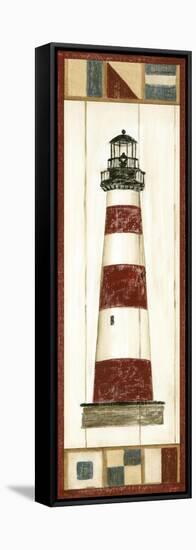 Americana Lighthouse I-Ethan Harper-Framed Stretched Canvas