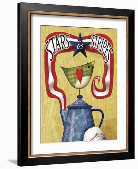 Americana Morning Coffee BB-Margaret Wilson-Framed Giclee Print