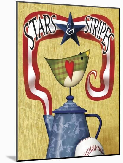 Americana Morning Coffee BB-Margaret Wilson-Mounted Giclee Print