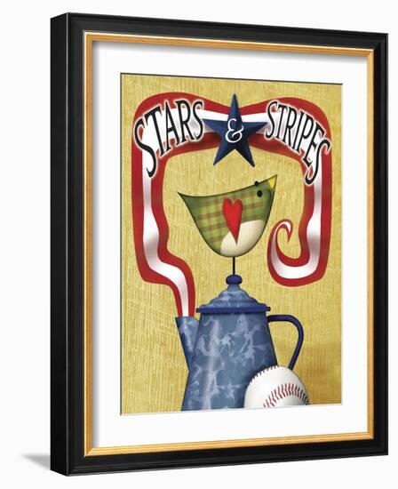 Americana Morning Coffee BB-Margaret Wilson-Framed Giclee Print