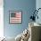 Americana Quilt IV-David Carter Brown-Framed Art Print displayed on a wall