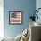 Americana Quilt IV-David Carter Brown-Framed Art Print displayed on a wall