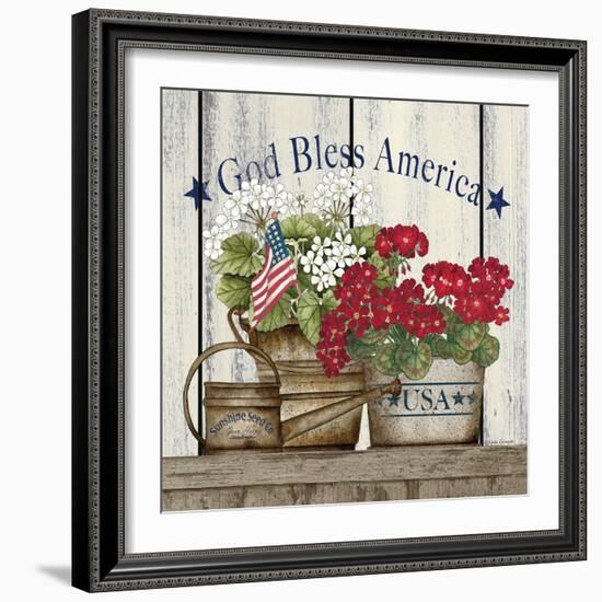 Americana Still Life-Linda Spivey-Framed Art Print