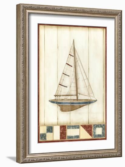 Americana Yacht II-Ethan Harper-Framed Art Print