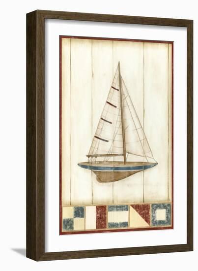 Americana Yacht II-Ethan Harper-Framed Art Print
