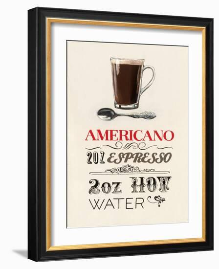 Americano Plain Background-Marco Fabiano-Framed Art Print