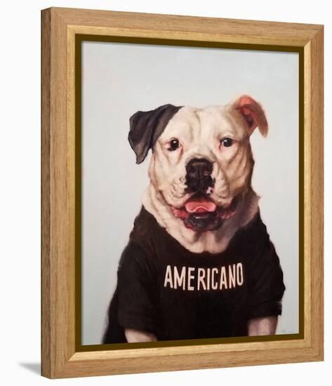 Americano-Lucia Heffernan-Framed Stretched Canvas