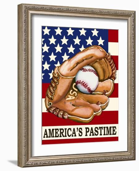 Americas Passtime-Laurie Korsgaden-Framed Giclee Print