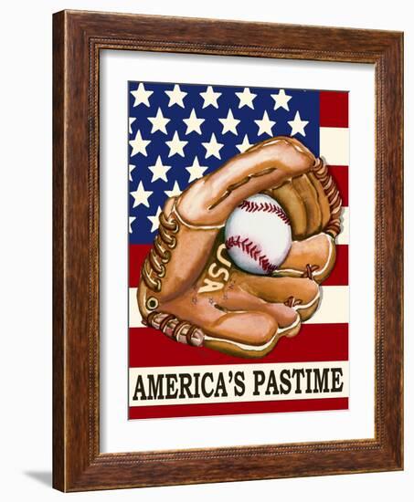 Americas Passtime-Laurie Korsgaden-Framed Giclee Print