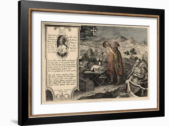 Amerigo Vespucci, Italian Explorer-Science Source-Framed Giclee Print