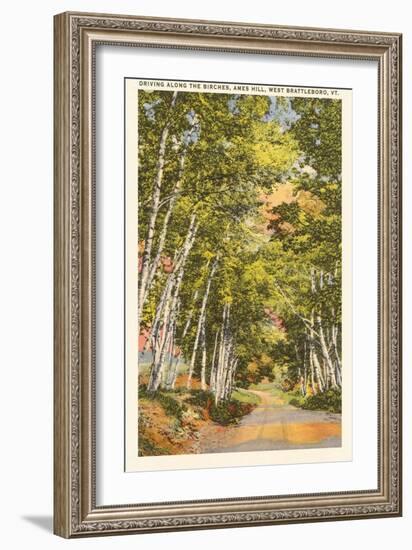 Ames Hill, Brattleboro, Vermont-null-Framed Art Print