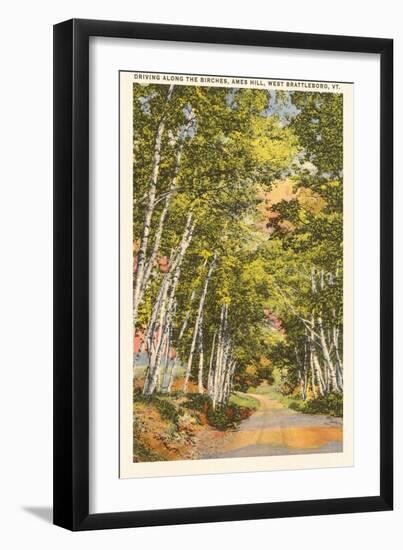 Ames Hill, Brattleboro, Vermont-null-Framed Art Print
