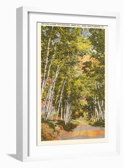 Ames Hill, Brattleboro, Vermont-null-Framed Art Print