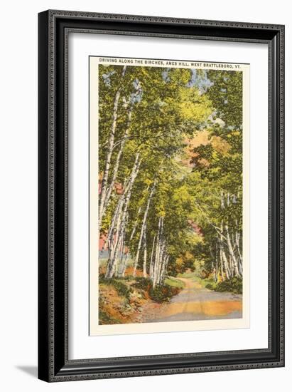 Ames Hill, Brattleboro, Vermont-null-Framed Art Print