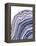 Amethyst Agate I-Grace Popp-Framed Stretched Canvas