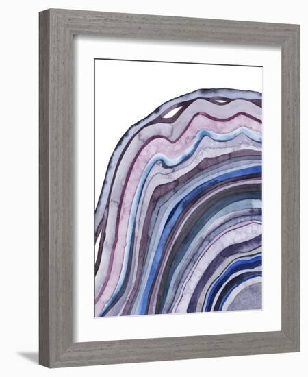 Amethyst Agate I-Grace Popp-Framed Art Print