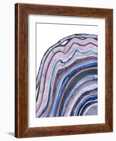 Amethyst Agate I-Grace Popp-Framed Art Print