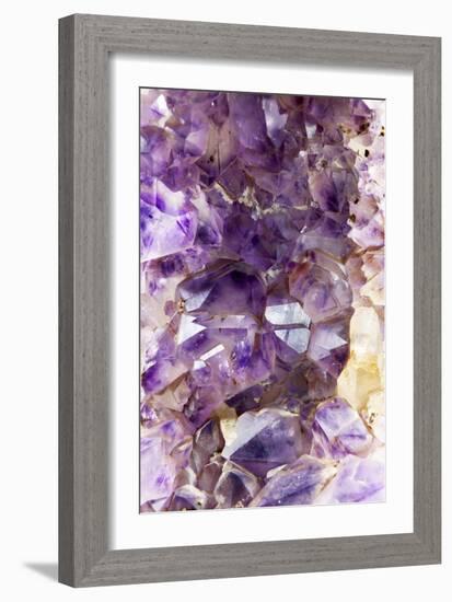 Amethyst Crystals-Mark Sykes-Framed Photographic Print