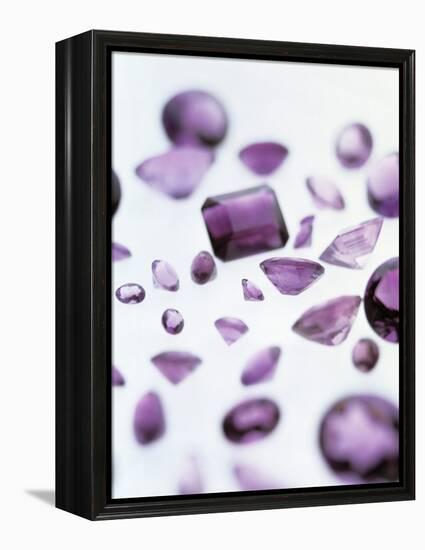 Amethyst Gemstones-Lawrence Lawry-Framed Premier Image Canvas