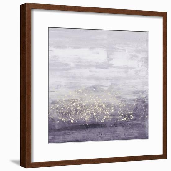 Amethyst Glitter I-null-Framed Art Print