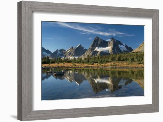 Amethyst Lake Reflection-Alan Majchrowicz-Framed Photo