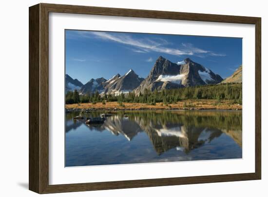 Amethyst Lake Reflection-Alan Majchrowicz-Framed Photo