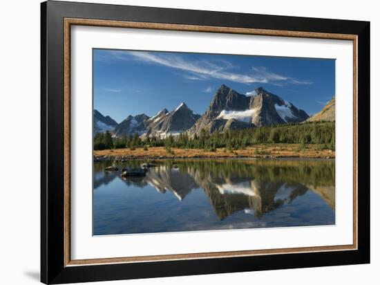 Amethyst Lake Reflection-Alan Majchrowicz-Framed Photo