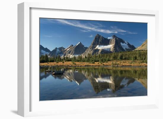 Amethyst Lake Reflection-Alan Majchrowicz-Framed Photo