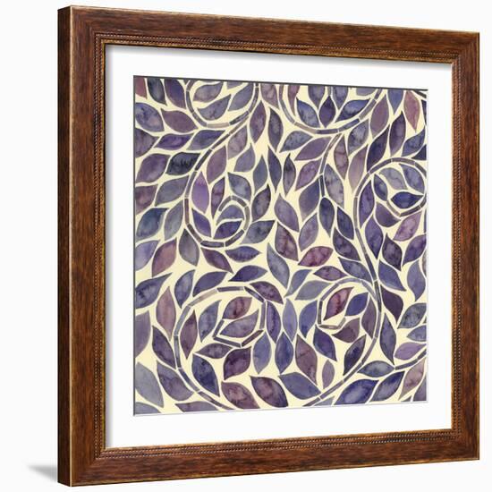 Amethyst Swirls III-Grace Popp-Framed Art Print