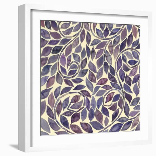 Amethyst Swirls III-Grace Popp-Framed Art Print