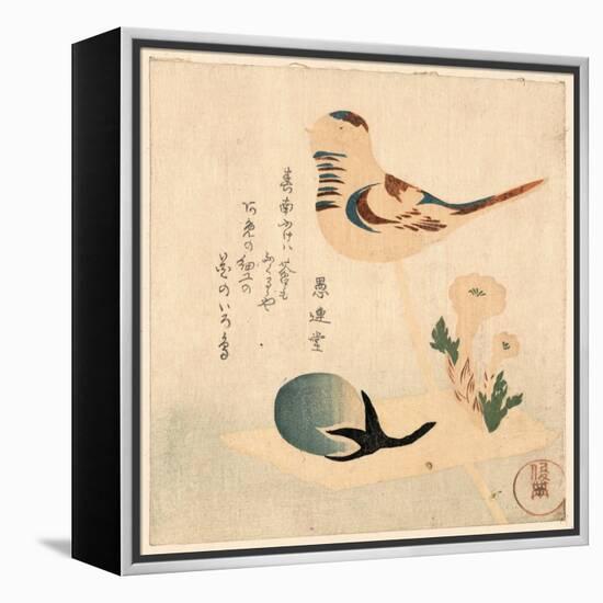 Amezaiku-Kubo Shunman-Framed Premier Image Canvas