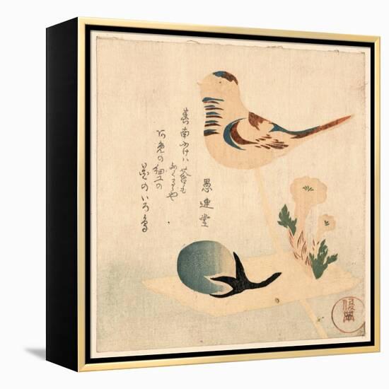 Amezaiku-Kubo Shunman-Framed Premier Image Canvas