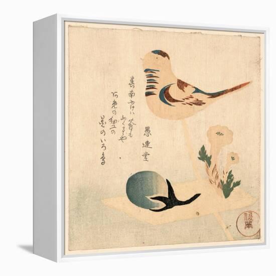 Amezaiku-Kubo Shunman-Framed Premier Image Canvas