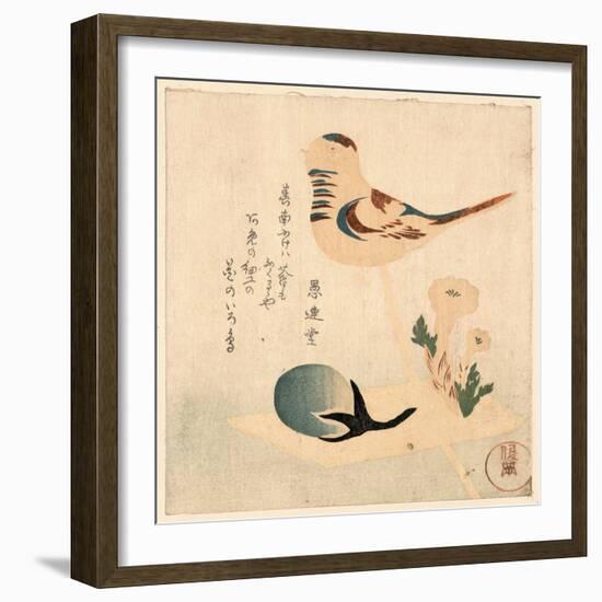 Amezaiku-Kubo Shunman-Framed Giclee Print