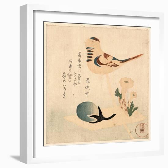 Amezaiku-Kubo Shunman-Framed Giclee Print
