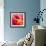 Amid Poppies I-Nick Vivian-Framed Giclee Print displayed on a wall