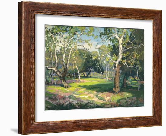 Amidst the Cool and Silence-Franz Bischoff-Framed Art Print