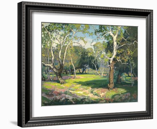 Amidst the Cool and Silence-Franz Bischoff-Framed Art Print