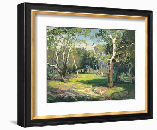 Amidst the Cool and Silence-Franz Bischoff-Framed Premium Giclee Print