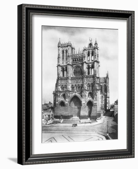 Amiens Cathedral, Picardy, France, 1918-null-Framed Giclee Print