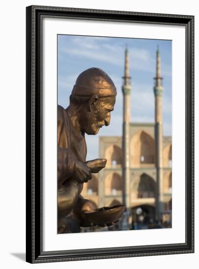 Amir Chakhmaq Complex, Yazd, Iran, Western Asia-Eitan Simanor-Framed Photographic Print