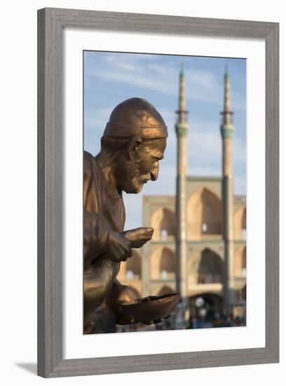 Amir Chakhmaq Complex, Yazd, Iran, Western Asia-Eitan Simanor-Framed Photographic Print