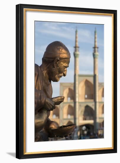 Amir Chakhmaq Complex, Yazd, Iran, Western Asia-Eitan Simanor-Framed Photographic Print