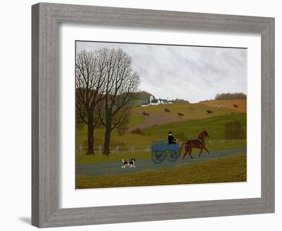 Amish Cart, Lancaster County, Pennsylvania-Vincent Haddelsey-Framed Giclee Print