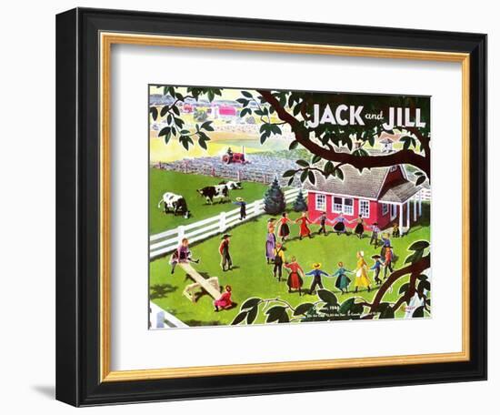 Amish Children - Jack and Jill, October 1944-Manning de V. Lee-Framed Giclee Print