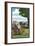 Amish Country - Field Scene-Lantern Press-Framed Art Print
