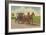 Amish in Carriage, Pennsylvania-null-Framed Art Print