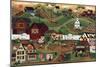Amish Quilt Village-Cheryl Bartley-Mounted Giclee Print