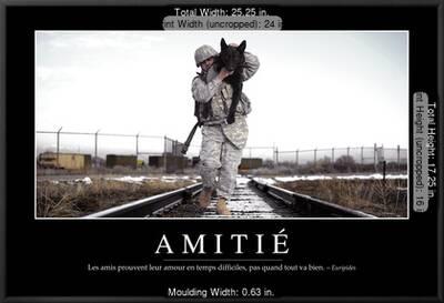 Amitie Citation Et Affiche D Inspiration Et Motivation Photographic Print Art Com