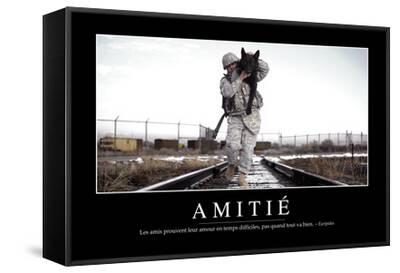 Amitie Citation Et Affiche D Inspiration Et Motivation Photographic Print Art Com